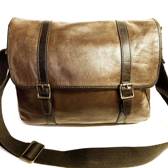 fossil estate ew messenger bag